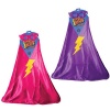 Bulk Pack x 4 Dress Up Cape Child Hero & Eye Mask Girl Photo