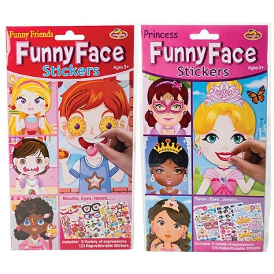 Photo of Bulk Pack x 3 Stickers Funny Face