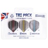 Harrows Tri Pack Supergrip Flights Darts Photo