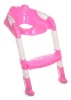 Totland Folding Toddler Potty Training Toilet Ladder - Pink Photo