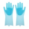 Multi-use Silicone Scrubbing Gloves Washing Glove for Dish Washing - Mint Photo