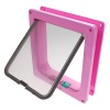 4 Way Lockable Pet Flap Door - Pink Photo