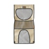 Backseat Pet Car Net Barrier - Beige Photo