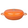 MasterPan Dutch Casserole - 11" 28cm - 2.8L - Orange Photo