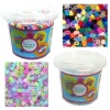 JKA - Iron On Craft Bead Toy - Glowing Colour Duo - 12000 Beads Photo