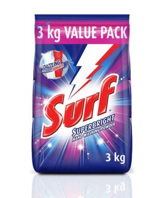 Photo of Surf Stain Removal Hand Washing Powder Detergent 3kg