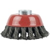 Tork Craft Wire Cup Brush Twisted 100mmxm14 Bulk Photo