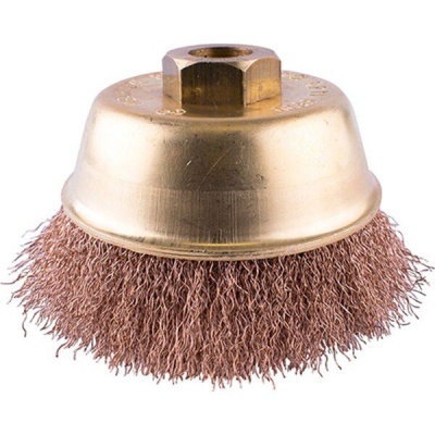Photo of Tork Craft Wire Cup Brush N/Spark Twisted 65mmxm14 Bulk