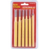 Tork Craft Tork Craft Pin Punch Set 6 pieces - 1.5 3 4 5 6 8mm Yellow Photo