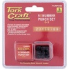 Tork Craft Number Punch Set 5mm Black Finish Photo