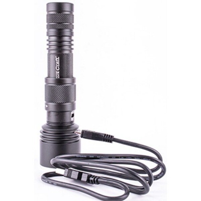 Photo of Tork Craft Torch Led Alum. 600Lm Blk USB Rechargeable