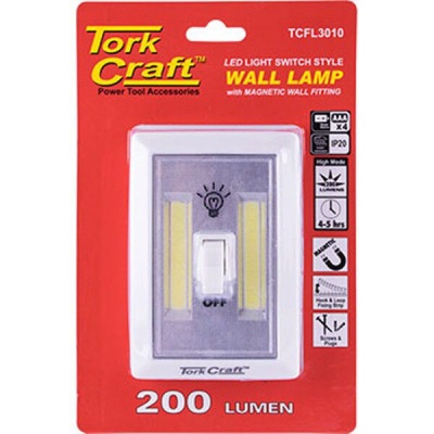 Photo of Tork Craft Light Switch Led 200Lm Use 4Xaaa Bat