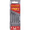 Tork Craft Glass & Tile Drill 4 Flute Set 4 pieces 4/5/6/8mm In Plastic Case Photo