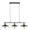 Metal Chandelier CH531/3 - Black Photo