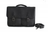 Kingkong Leather 15.6" Business Laptop Bag - Black Photo
