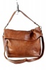 King Kong Leather Kingkong Leather Soft Foldover Tote Bag - Brown Photo