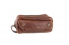 Kingkong Leather Toiletry Bag - Brown Photo