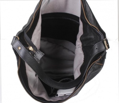 Photo of Kingkong Leather Everyday Handbag - Black