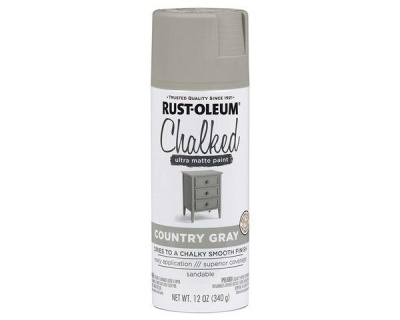 Photo of Rust Oleum Rust-Oleum Chalked Paint Spray Country Grey 340g