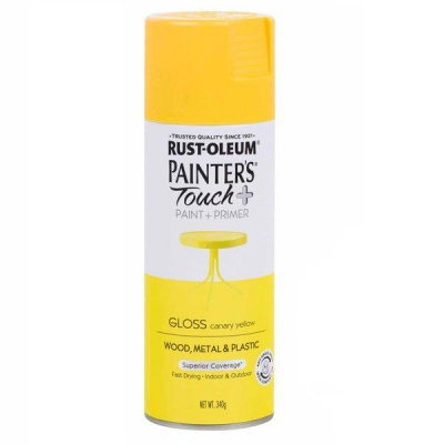 Photo of Rust Oleum Rust-Oleum General Purpose Painters Touch Gloss Canary Yellow 340g