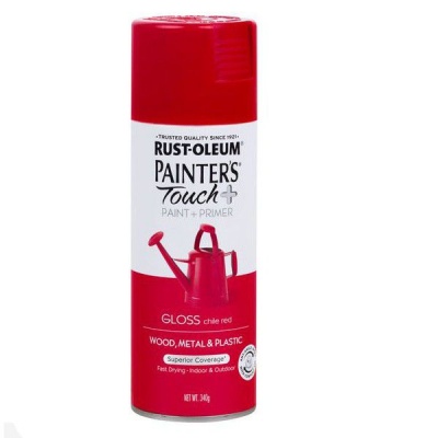 Photo of Rust Oleum Rust-Oleum General Purpose Painters Touch Gloss Chile Red 340g