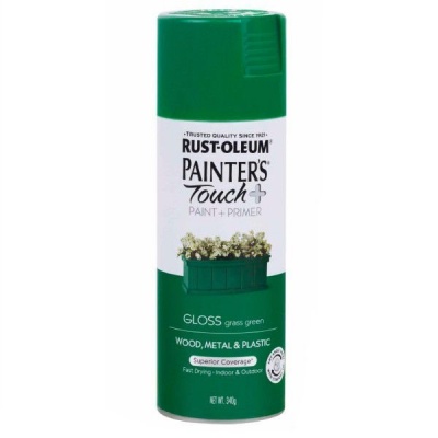 Photo of Rust Oleum Rust-Oleum General Purpose Painters Touch Gloss Grass Green 340g