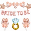 Bachelorette Hen Party - Bride to be decor set - Rose Gold Photo