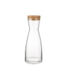 Bormioli Rocco - Ypsilon Carafe With Cork Stopper - 1.0 Litre Photo
