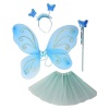 Blue Butterfly and Plain Tutu Combo Photo