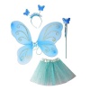 Blue Butterfly and Glitter Tutu Combo Photo