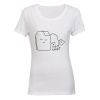 It's A TEA Shirt! - Ladies - T-Shirt - White Photo