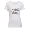 A Women should be - Ladies - T-Shirt - White Photo