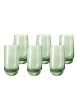 Leonardo Tall Drinking Glass Green SORA - Set of 6 Photo
