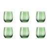 Leonardo Drinking Glass Tumbler Green SORA - Set of 6 Photo