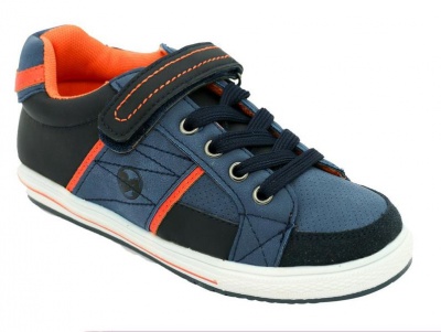 Photo of Boys Bubblegummers Closed Casual Shoes- Navy