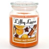 Lilly Lane Orange and Cinnamon Scented Candle Large Glass Jar Photo