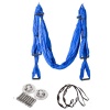Aerial Flying Yoga Swing Yoga Hammock for Gym Home-Dark Blue Photo