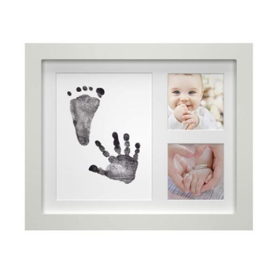 Photo of Contactless Ink Baby's Handprint Picture Frame - White