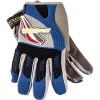 Tork Craft Mechanic Glove X-Small Palm Back Blue Photo