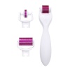 3" 1 Titanium Face Skin Care Derma Roller Kit- White Photo