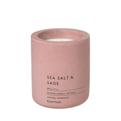 Photo of blomus Scented Candle in Container Sea Salt and Sage Pink FRAGA Large