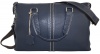 Fino Genuine Leather 15'' Laptop Bag - N.Blue Photo