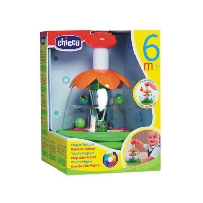 chicco Baby Senses Rainbow Spinner Multi Primary Colours
