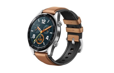 Photo of Huawei GT Classic Sport Smart Watch Silver with Brown Strap