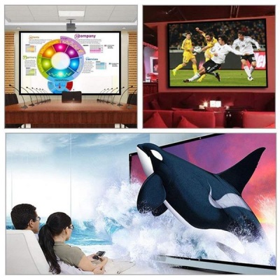 Photo of Professional 4:3 PVC Fabric Projector Screen - 72"