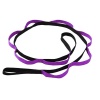 Multi-Grip Yoga Stretch Strap - Purple Photo