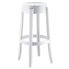 2PK Kalisto Ghost Bar Stool - White Photo