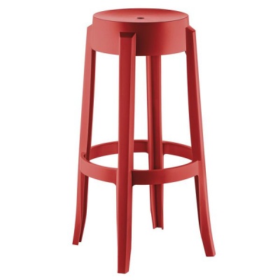 Photo of 2PK Kalisto Ghost Bar Stool - Red