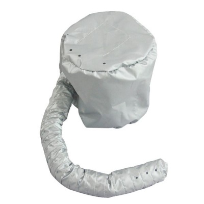 Photo of Portable Hair Dryer Diffuser Bonnet - Silver
