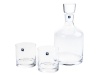 Leonardo Carafe and Whisky Tumbler Glasses AMBROGIO 3 Piece Photo